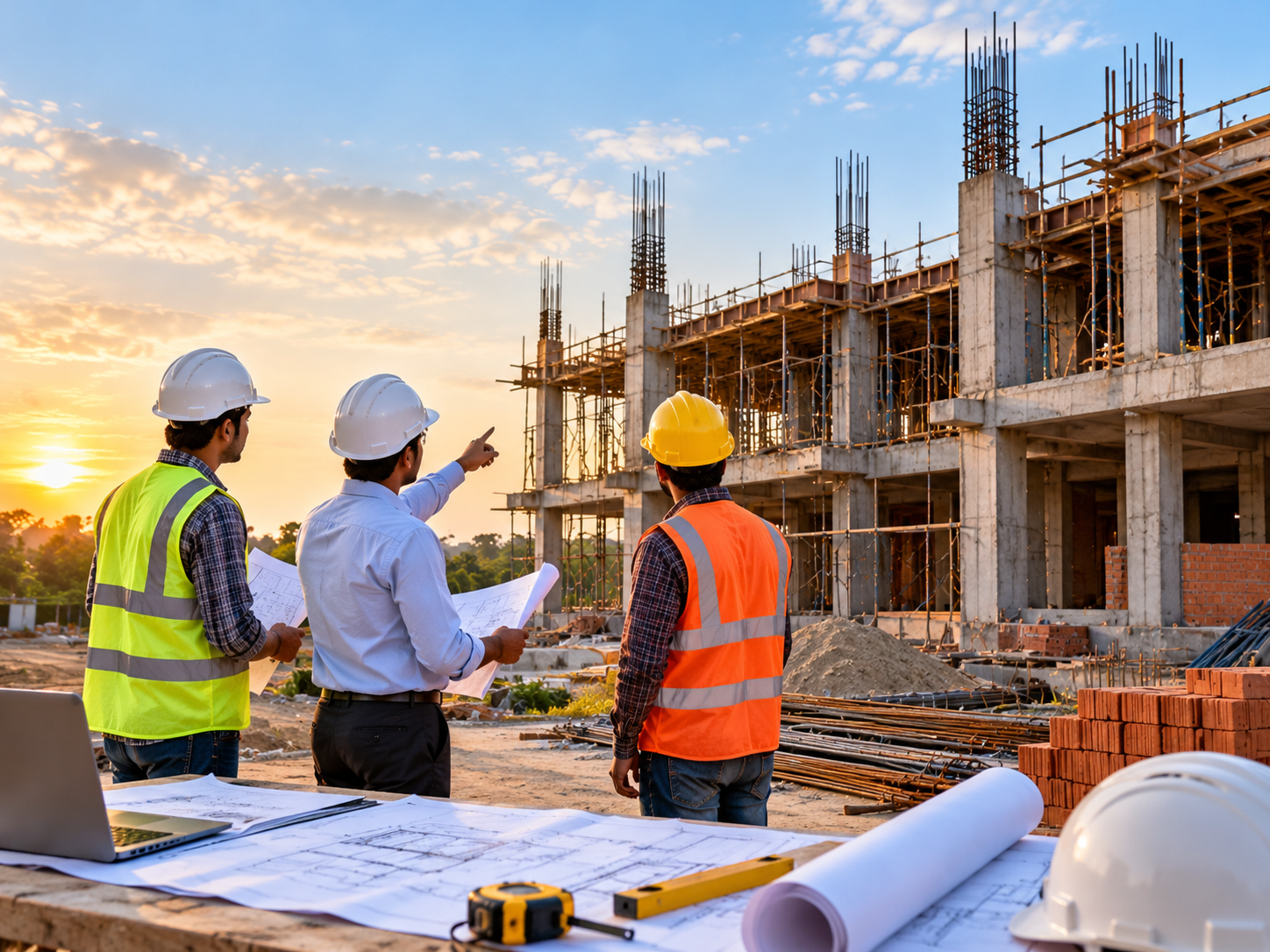 Akilan Constructions building site