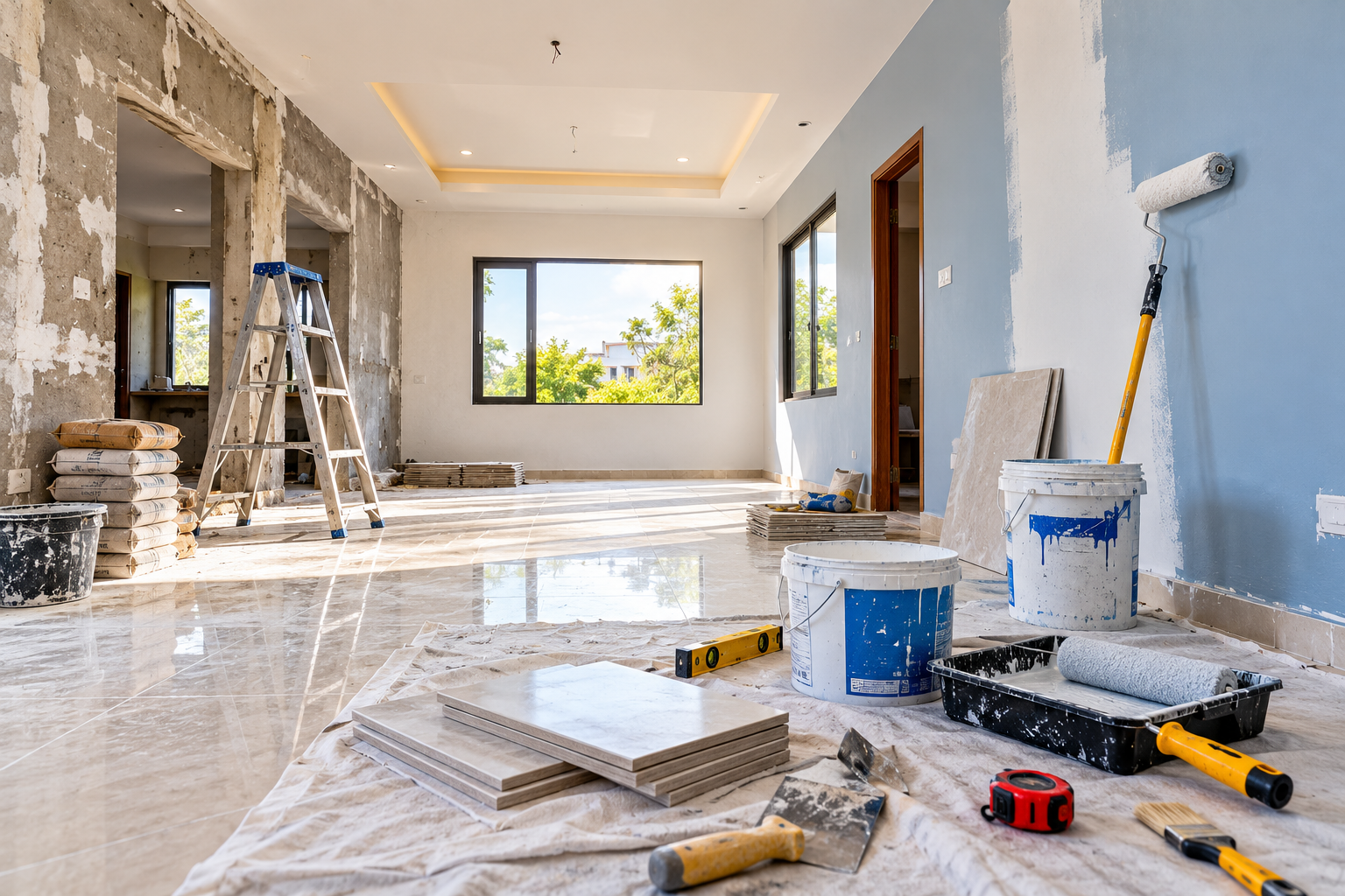 Renovation and interiors